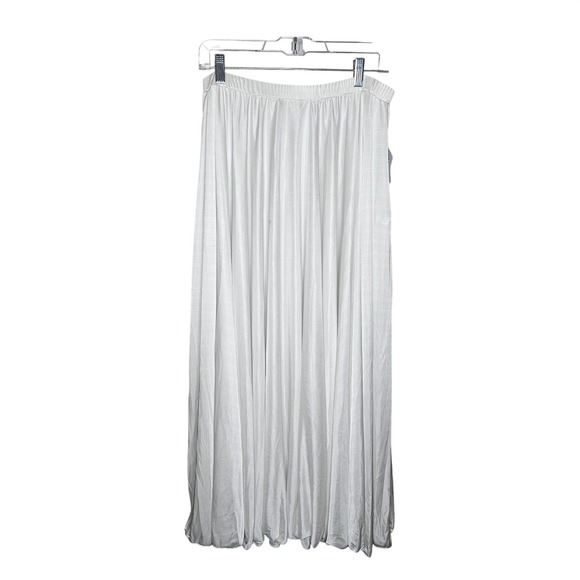 Capezio Dresses & Skirts - Capezio Plus White Liturgical Skirt Women 1X Maxi Praise Dance Shimmer NEW